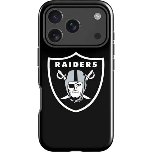 NFL Las Vegas Raiders Large Logo iPhone 18 Pro Impact Case