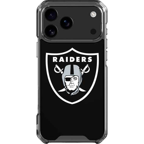 NFL Las Vegas Raiders Large Logo iPhone 18 Pro Max Clear Case