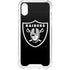 NFL Las Vegas Raiders Large Logo iPhone XS Clear Case