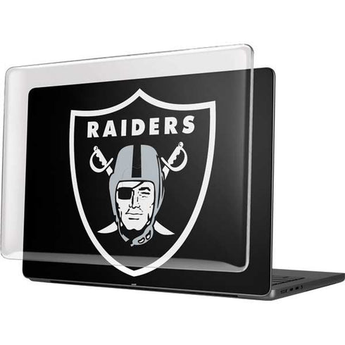 NFL Las Vegas Raiders Large Logo MacBook Pro 14in (2021-24) Case plus Skin