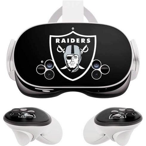 NFL Las Vegas Raiders Large Logo Meta Quest 3S Skin