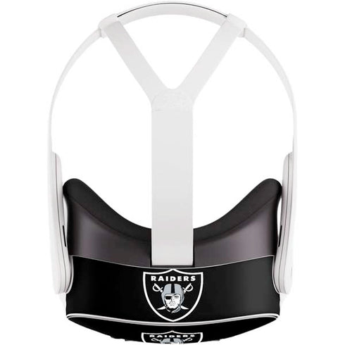 NFL Las Vegas Raiders Large Logo Meta Quest 3S Skin