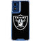 NFL Las Vegas Raiders Large Logo Moto G Play 4G (2024) Clear Case
