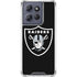 NFL Las Vegas Raiders Large Logo Moto G Power 5G (2025) Clear Case