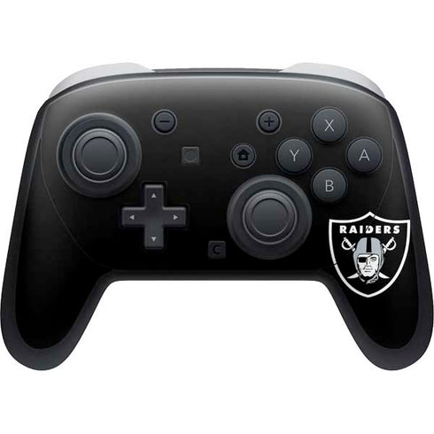 NFL Las Vegas Raiders Large Logo Nintendo Skins