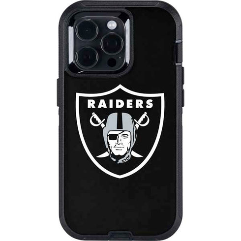 NFL Las Vegas Raiders Large Logo Otterbox Defender iPhone Skin