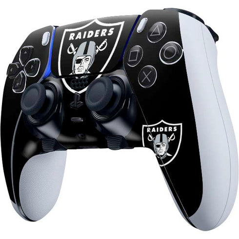 NFL Las Vegas Raiders Large Logo PS5 DualSense Edge Pro Controller Skin