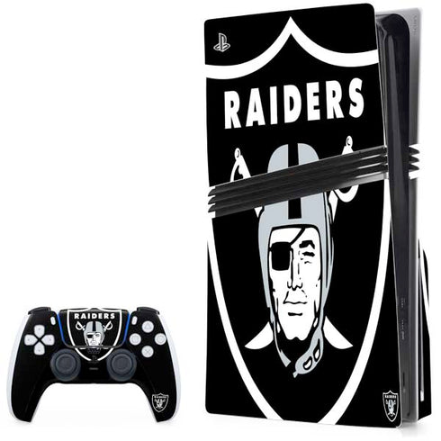 NFL Las Vegas Raiders Large Logo PlayStation PS5 Skins