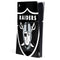 NFL Las Vegas Raiders Large Logo PS5 Slim Digital Edition Console Skin
