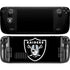 NFL Las Vegas Raiders Large Logo Steam Deck Handheld Gaming Computer OLED Skin