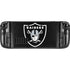 NFL Las Vegas Raiders Large Logo Steam Deck Handheld Gaming Computer Skin