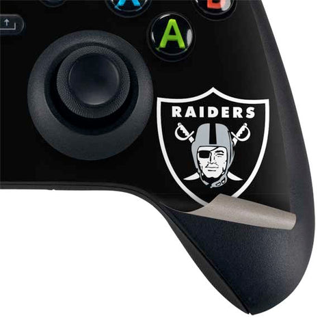 NFL Las Vegas Raiders Large Logo XBox Series X Digital Edition Bundle Skin