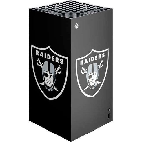 NFL Las Vegas Raiders Large Logo XBox Series X Digital Edition Console Skin