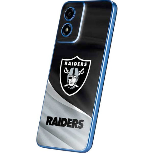 NFL Las Vegas Raiders Moto G Play 4G (2024) Skin