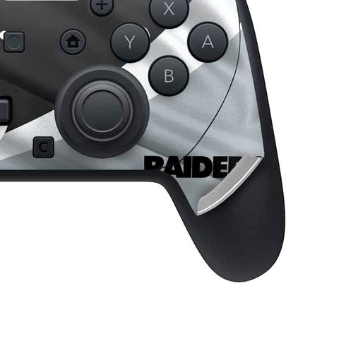 NFL Las Vegas Raiders Nintendo Switch 2 (2025) Pro Controller Skin