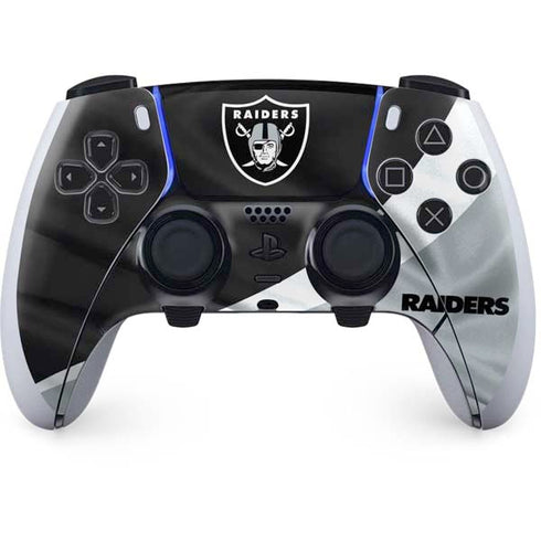 NFL Las Vegas Raiders PS5 DualSense Edge Pro Controller Skin