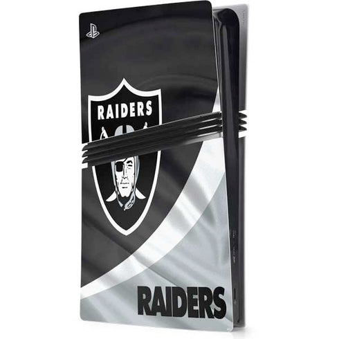 NFL Las Vegas Raiders PS5 Pro Console Skin