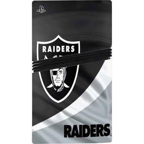 NFL Las Vegas Raiders PS5 Pro Console Skin
