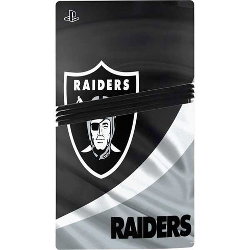 NFL Las Vegas Raiders PS5 Pro Disk Console Skin