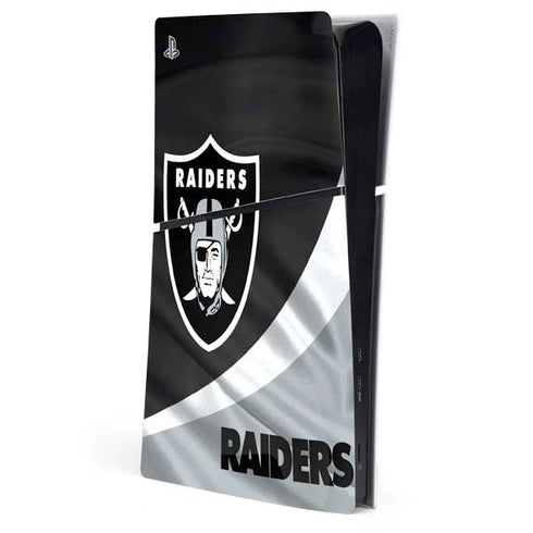 NFL Las Vegas Raiders PS5 Slim Digital Edition Console Skin