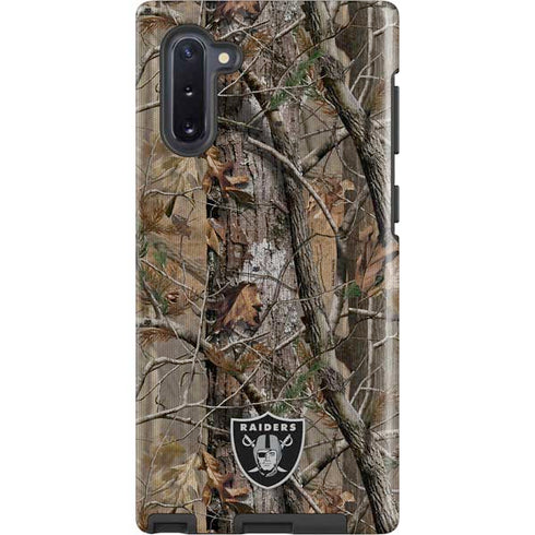 NFL Las Vegas Raiders Realtree AP Camo Galaxy Cases