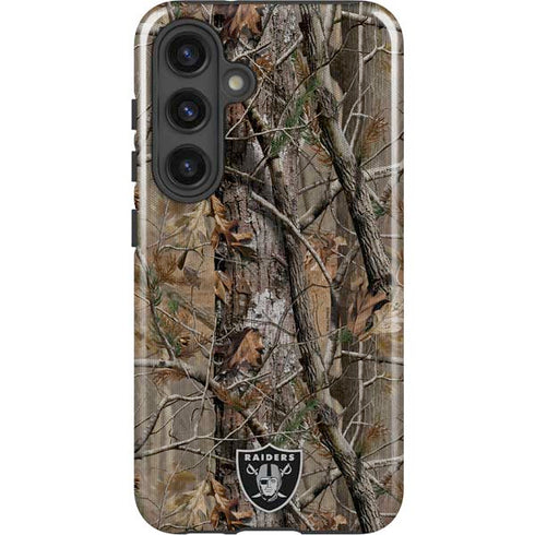 NFL Las Vegas Raiders Realtree AP Camo Galaxy S25 Plus Impact Case