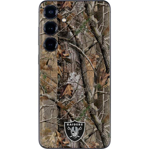 NFL Las Vegas Raiders Realtree AP Camo Galaxy S25 Plus Skin