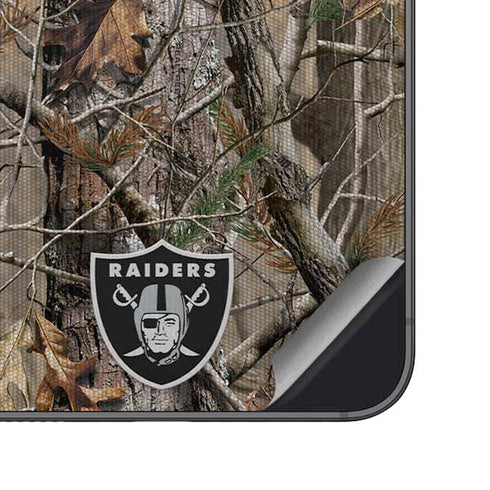NFL Las Vegas Raiders Realtree AP Camo Galaxy S24 Plus Skin