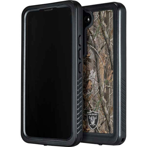 NFL Las Vegas Raiders Realtree AP Camo Galaxy S24 Plus Waterproof Case