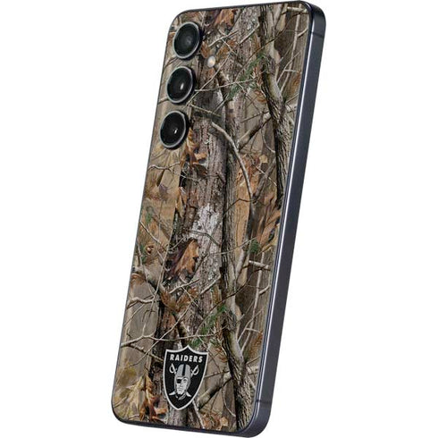 NFL Las Vegas Raiders Realtree AP Camo Galaxy S25 Skin