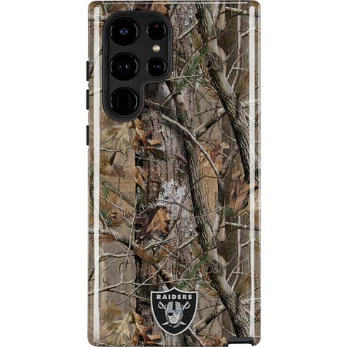 NFL Las Vegas Raiders Realtree AP Camo Galaxy Cases