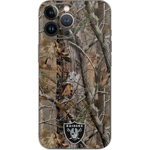 NFL Las Vegas Raiders Realtree AP Camo iPhone 15 Pro Max Skin