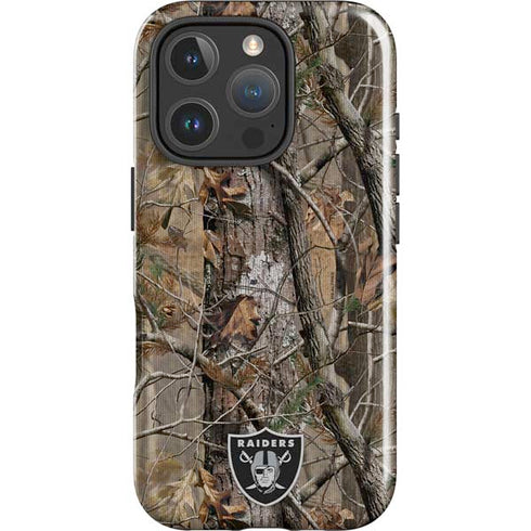 NFL Las Vegas Raiders Realtree AP Camo iPhone 16 Pro Max Magsafe Impact Case