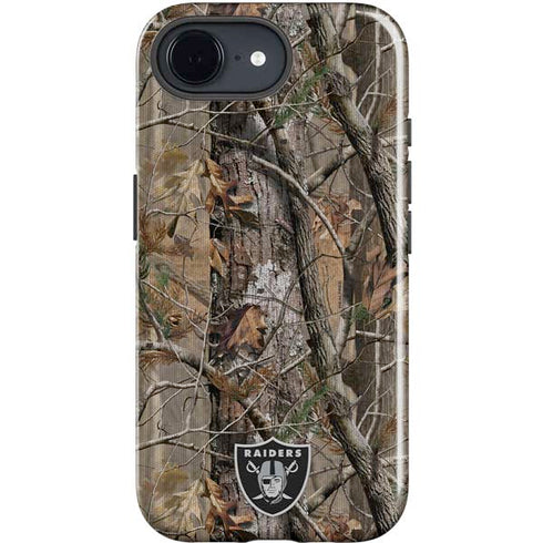 NFL Las Vegas Raiders Realtree AP Camo iPhone 16e Impact Case