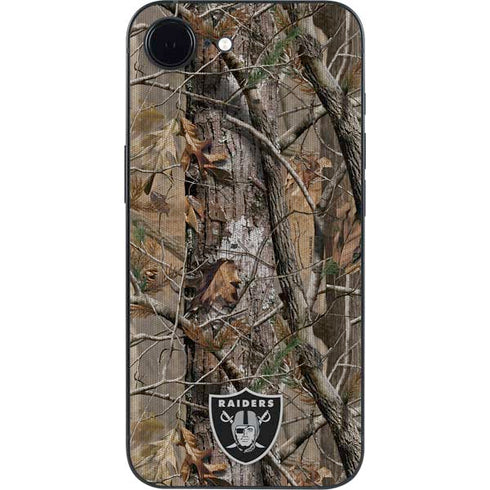 NFL Las Vegas Raiders Realtree AP Camo iPhone 16e Skin