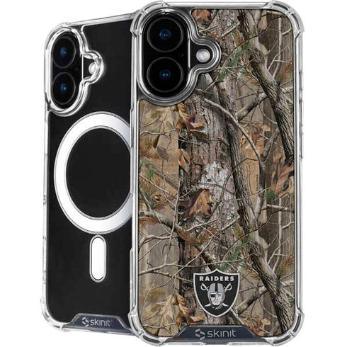 NFL Las Vegas Raiders Realtree AP Camo iPhone 17 MagSafe Case
