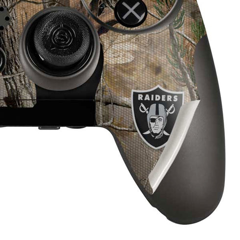 NFL Las Vegas Raiders Realtree AP Camo PlayStation Scuf Vantage 2 Controller Skin