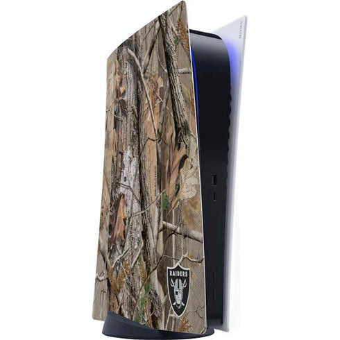NFL Las Vegas Raiders Realtree AP Camo PlayStation PS5 Skins