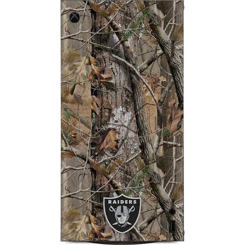 NFL Las Vegas Raiders Realtree AP Camo XBox Series X Digital Edition Console Skin