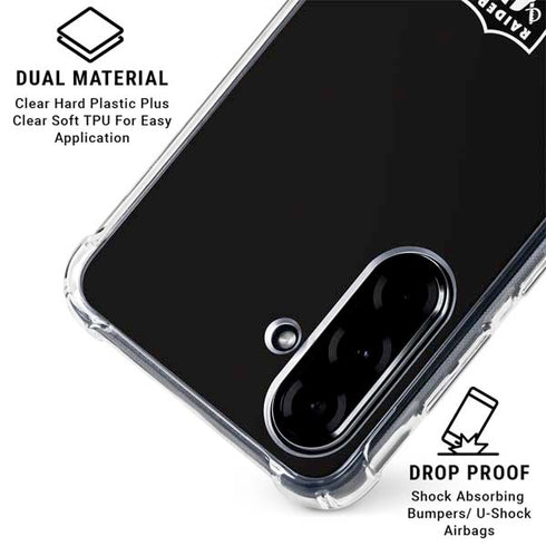 NFL Las Vegas Raiders Shutout Galaxy A36 5G Clear Case