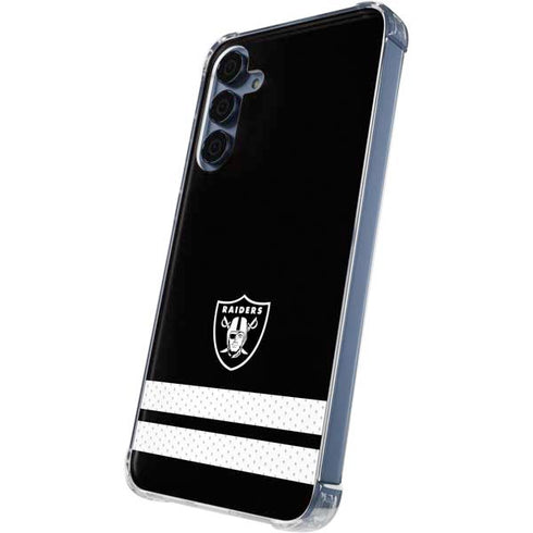 NFL Las Vegas Raiders Shutout Galaxy A55 5G Clear Case