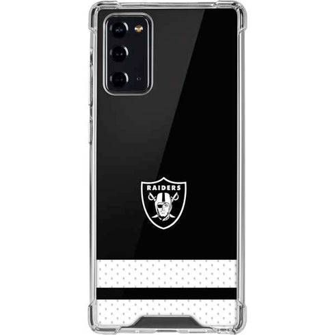 NFL Las Vegas Raiders Shutout Galaxy Note20 5G Clear Case