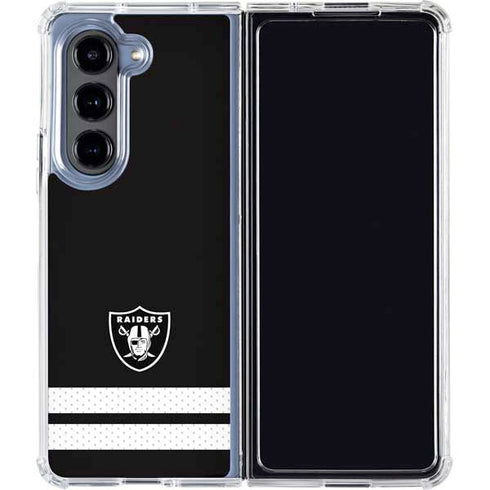 NFL Las Vegas Raiders Shutout Galaxy Z Fold5 5G Clear Case