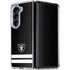 NFL Las Vegas Raiders Shutout Galaxy Z Fold5 5G Clear Case