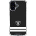 NFL Las Vegas Raiders Shutout iPhone 16 Clear Case