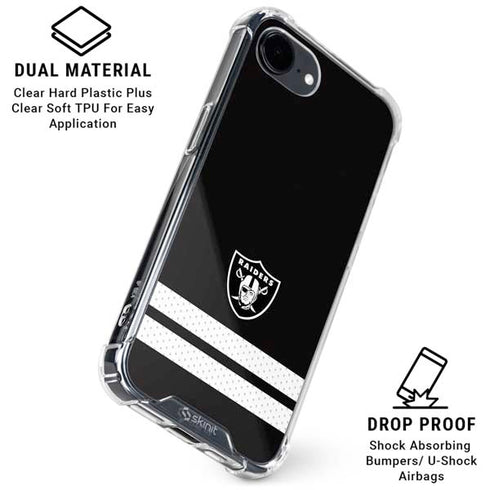 NFL Las Vegas Raiders Shutout iPhone 16e Clear Case