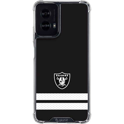 NFL Las Vegas Raiders Shutout Moto G Power 5G (2024) Clear Case