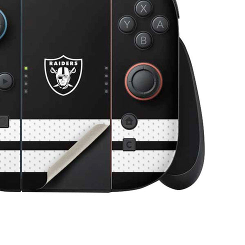 NFL Las Vegas Raiders Shutout Nintendo Switch 2 (2025) Joy-Con Controller Skin