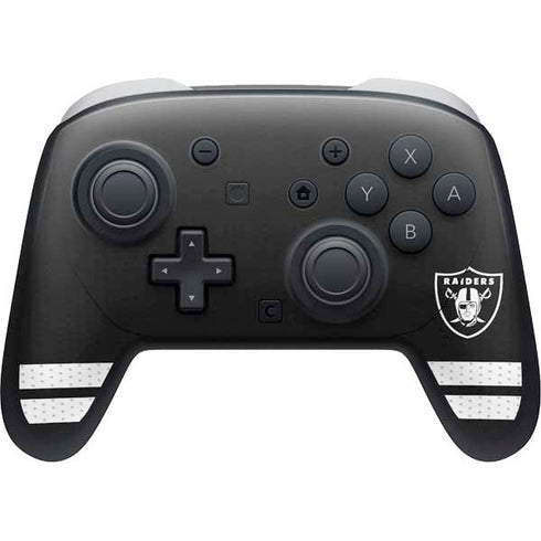 NFL Las Vegas Raiders Shutout Nintendo Switch 2 (2025) Pro Controller Skin