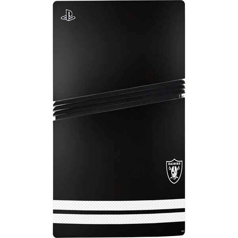 NFL Las Vegas Raiders Shutout PS5 Pro Disk Bundle Skin